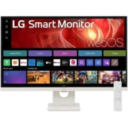MONITOR LG 27U731SA-W - MONITOR MYVIEW 27", PANEL IPS, (3840 X 2160), 60HZ, 5MS (GTG), WEBOS 24, DCI-P3 90%, AJUSTE EN INCLINACION, BLANCO - 1399903