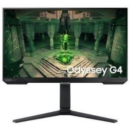 Monitor Gaming Samsung Odyssey G4 S25BG400EU/ 25"/ Full HD/ 1ms/ 240Hz/ IPS/ Regulable en altura/ Negro