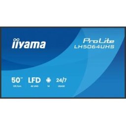 MONITOR IIYAMA 75" 3840X2160, UHD VA DLED PANEL, HAZE 25% 500CD/M², LANDSCAPE AND PORTRAIT, SPEAKERS 2X 10W, 2X HDMIX 1X USB-C , USB 2.0 X2, WIFI, LAN, MEDIA PLAY USB PORT, CONTROL LAN / RS232C, IISIGNAGE2 (CMS/DMS), IISHARE (CAST), IICONTROL (DMS), - 13