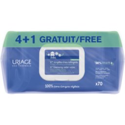 Uriage Cleansing Water Wipes 5 x 70 un