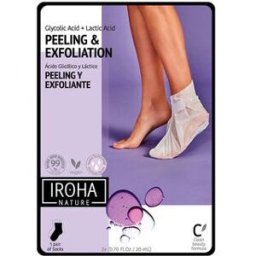 Iroha Nature Máscara de Pés Peeling and Exfoliation 2 x 9 ml