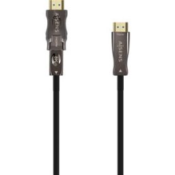 Cabo HDMI V2.1 Destacável 8K 60Hz Preto (15 mts) - AISENS
