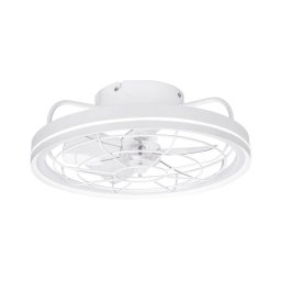 Aigostar - Ventoinha de teto LED com regulação LED/40W/230V 2700-6500K + CR branco