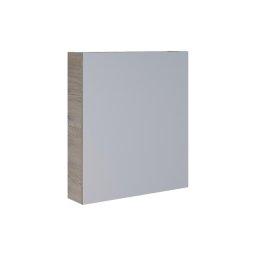 Dřevojas - Armário de casa de banho com espelho NEXI 60x68 cm carvalho escuro