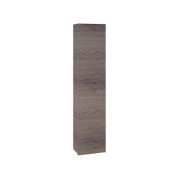 Dřevojas - Armário suspenso para casa de banho ZYLO 35x155 cm carvalho escuro