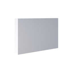 Dřevojas - Móvel de casa de banho espelhado NEXI 100x68 cm branco