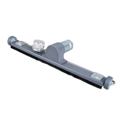 Escova para Piso com Tiras de Borracha, Antiestática Ø 50 Mm, Metal CLEANCRAFT