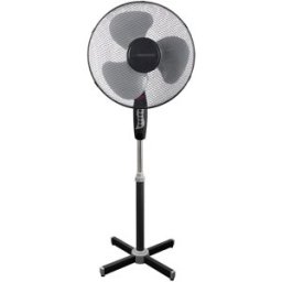 Ventoinha de Pé "HURRICANE" 50W Ø40cm (Preto/Cinza) - ESPERANZA
