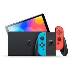 Nintendo Switch OLED Portatil Nvidia Tegra 64GB 7" Azul Neón Vermelho Neón