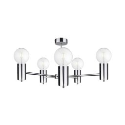 Candelabro pendente ARD 5xE27/60W/230V cromo brilhante