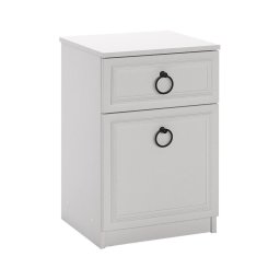 Mesa de cabeceira 63x40 cm branco