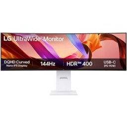 LG Monitor Gaming UltraWide 49U950A-W 49" 144Hz QHD - Branco