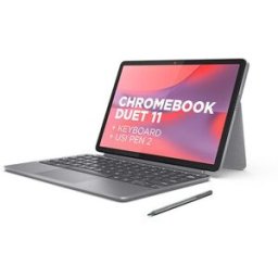 Lenovo Computador Portátil Chromebook Duet 11M889-720 10.95'' MediaTek Kompanio 838 8GB 128GB eMMC - Luna Grey + Pen + Capa Teclado