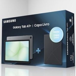 Samsung Pack Tab A11+ 256GB + Capa Livro Preta