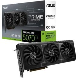 Placa grafica ASUS PRIME GeForce RTX 5070 Ti OC 16GB GDDR7 Reflex 2 RTX AI DLSS4