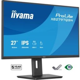 MONITOR IIYAMA, 27", IPS, 4-SIDE SLIM BEZEL 2560X1440 75HZ - 1408788