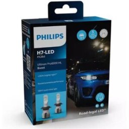 Philips Ultinon Pro6000 Boost H7 Lâmpada LED para automóvel 2 unidades 15W 12V
