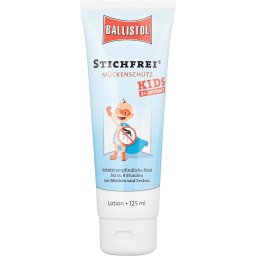 Ballistol Sting-Free Kids tubo (loção), 125 ml proteção contra mosquitos e carrapatos BAL-26816