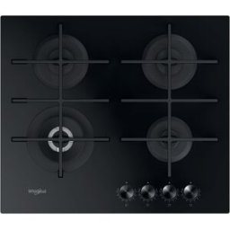 Placa a Gás Embutida 59cm 4 Zonas GOWL 628/NB (Preto) - WHIRLPOOL