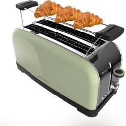 Torradeira Toastin´ Time 1500W (Verde/Inox) - CECOTEC