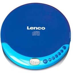 Leitor CD Portátil Lenco CD-011 Azul
