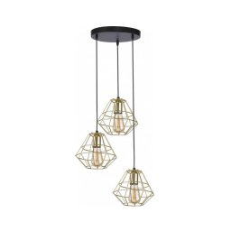 Candelabro num fio DIAMOND 3xE27/60W/230V