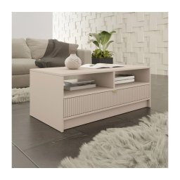 Mesa de centro TIRENO 100x40 cm bege