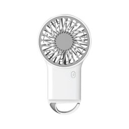 Ventoinha de bolso recarregável 3W/5V 300 mAh branca