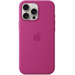 Apple Capa Silicone com MagSafe para iPhone 16 Pro Max - Fúcsia