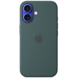 Apple Capa em Silicone com MagSafe para iPhone 16 - Verde Lago