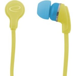 Auriculares Neon c/ Fios Stereo (Amarelo) - ESPERANZA