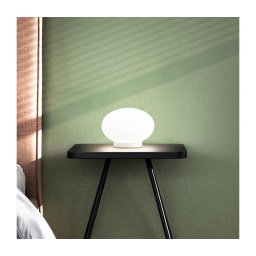 Ideal Lux - Lâmpada de mesa LED SMARTIES 1xG9/3W/230V Ø 14 cm branca