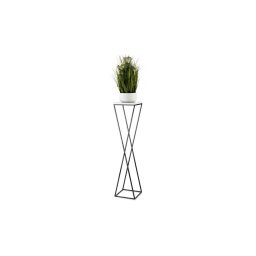 Suporte para plantas LOFT 100x24 cm preto/branco