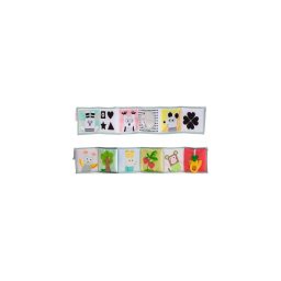 Taf Toys - Livro têxtil para crianças 3em1 animais