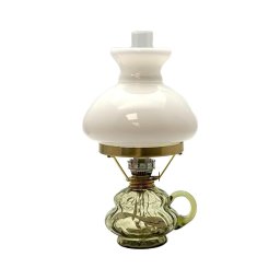 Candeeiro a óleo ANNA 33 cm verde floresta grande krakle