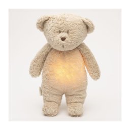 Moonie - Amigo aconchegante com melodia e iluminação urso pequeno 2.0 organic Areia