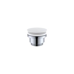 Dreno para lavatório RODBY, Ø 6,6 cm, branco