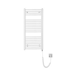 Aqualine - Radiador elétrico para casa de banho ORBIT-E 300W 96x45 cm branco redondo