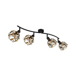 Globo 15759-4 - Foco MIKA 4xE14/25W/230V