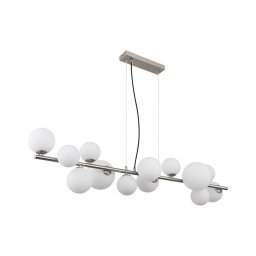 Globo 56140-13H - Candeeiro de chão LED RIHA 13xG9/3,5W/230V branco