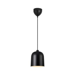 DFTP by Nordlux - Lustre suspenso por cabo ANGLE 1xE27/25W/230V preto