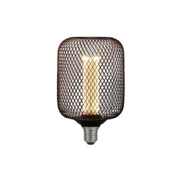 Searchlight 26002BK - Lâmpada LED decorativa WIRE MESH E27/4,5W/230V 2700K
