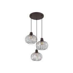 Globo 33379311 - Lustre pendente em cabo MATEO 3xE27/40W/230V