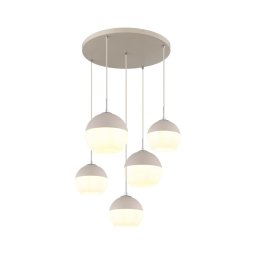 Globo 15999-5HR - Lustre suspenso por cabo RAGUSA 5xE27/60W/230V