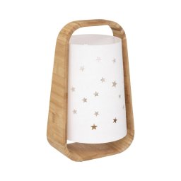 Atmosphera - Candeeiro de mesa STARS 1xE14/40W/230V bambu