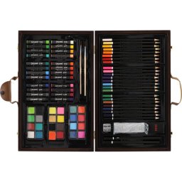 Conjunto de pintura ART BOX em estojo — 79 peças