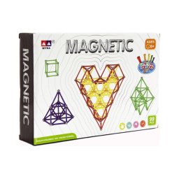 Conjunto de construção magnético — 99 peças