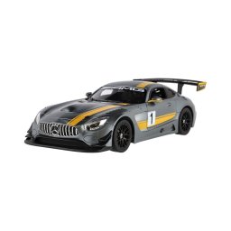 Carro RC Mercedes AMG GT3 RASTAR com controlo remoto — 5xAA + 2xAA, cinzento