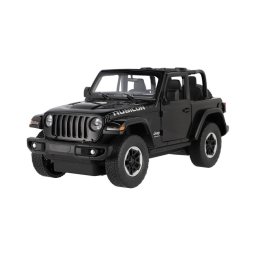 Carro RC com controlo remoto Jeep Wrangler Rubicon RASTAR 5xAA + 2xAA preto