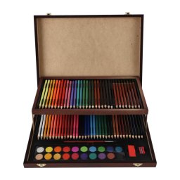 Conjunto de pintura em estojo ART BOX — 91 peças